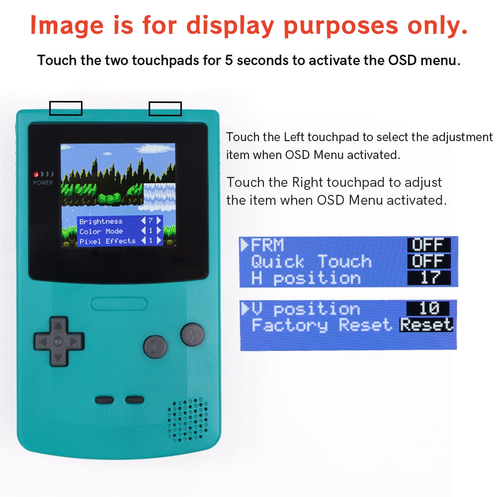 หน้าจอ IPS LCD ขนาด 2.45 นิ้ว  - Lcd Screen Arcade บทวิจารณ์และราคา
