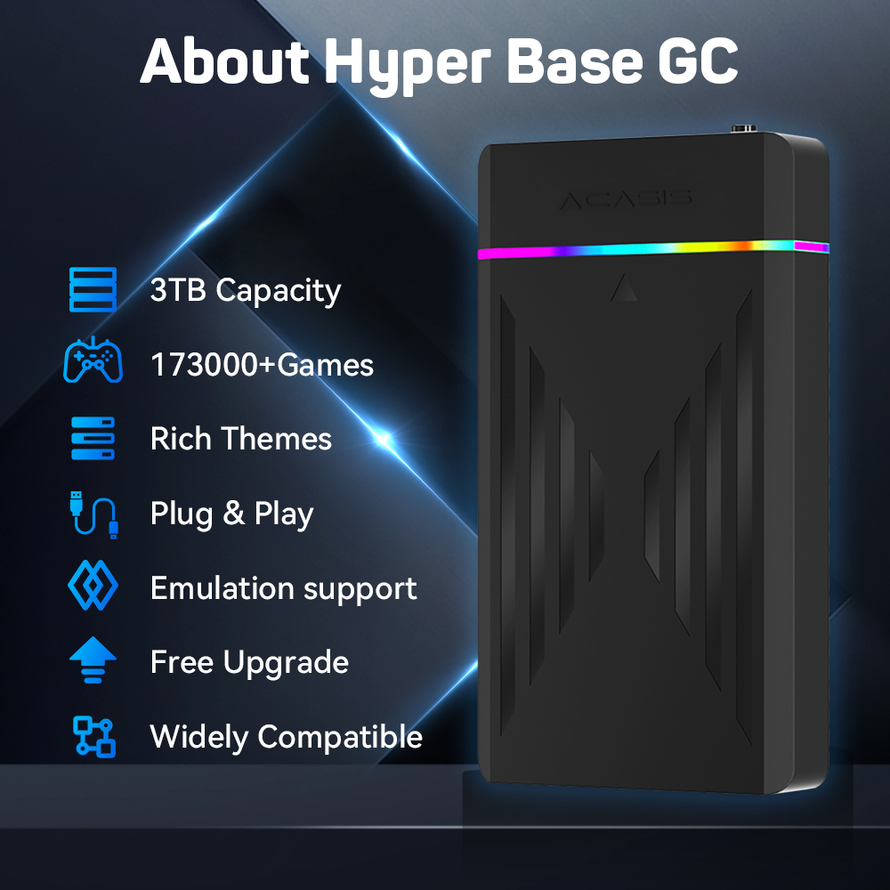 3TB แบบพกพา HDD LaunchBox/Retr - Arcade X บทวิจารณ์และราคา
